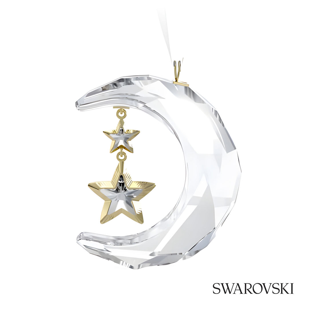 Swarovski® Holiday Magic Ornament - Moon 3