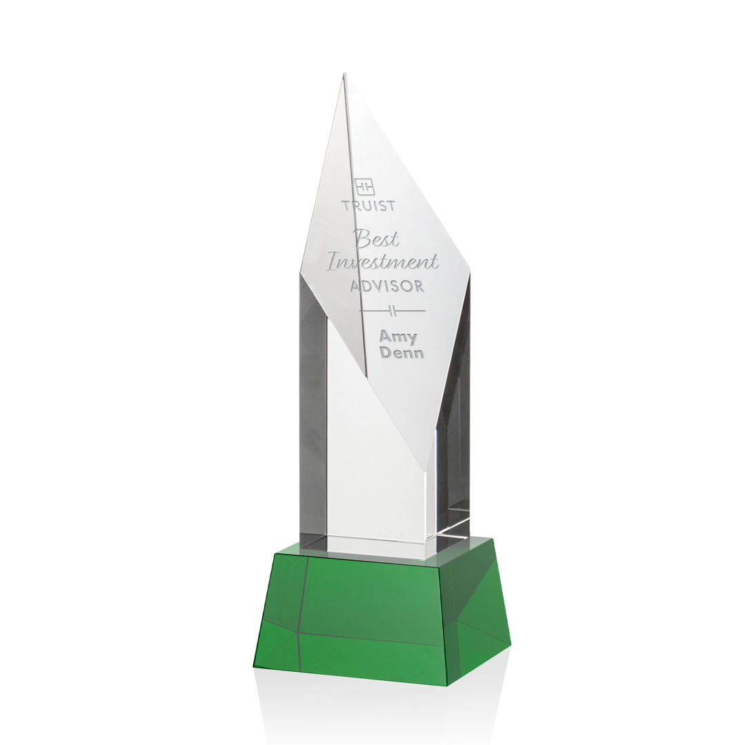 Vertex Award on Base - Green 8