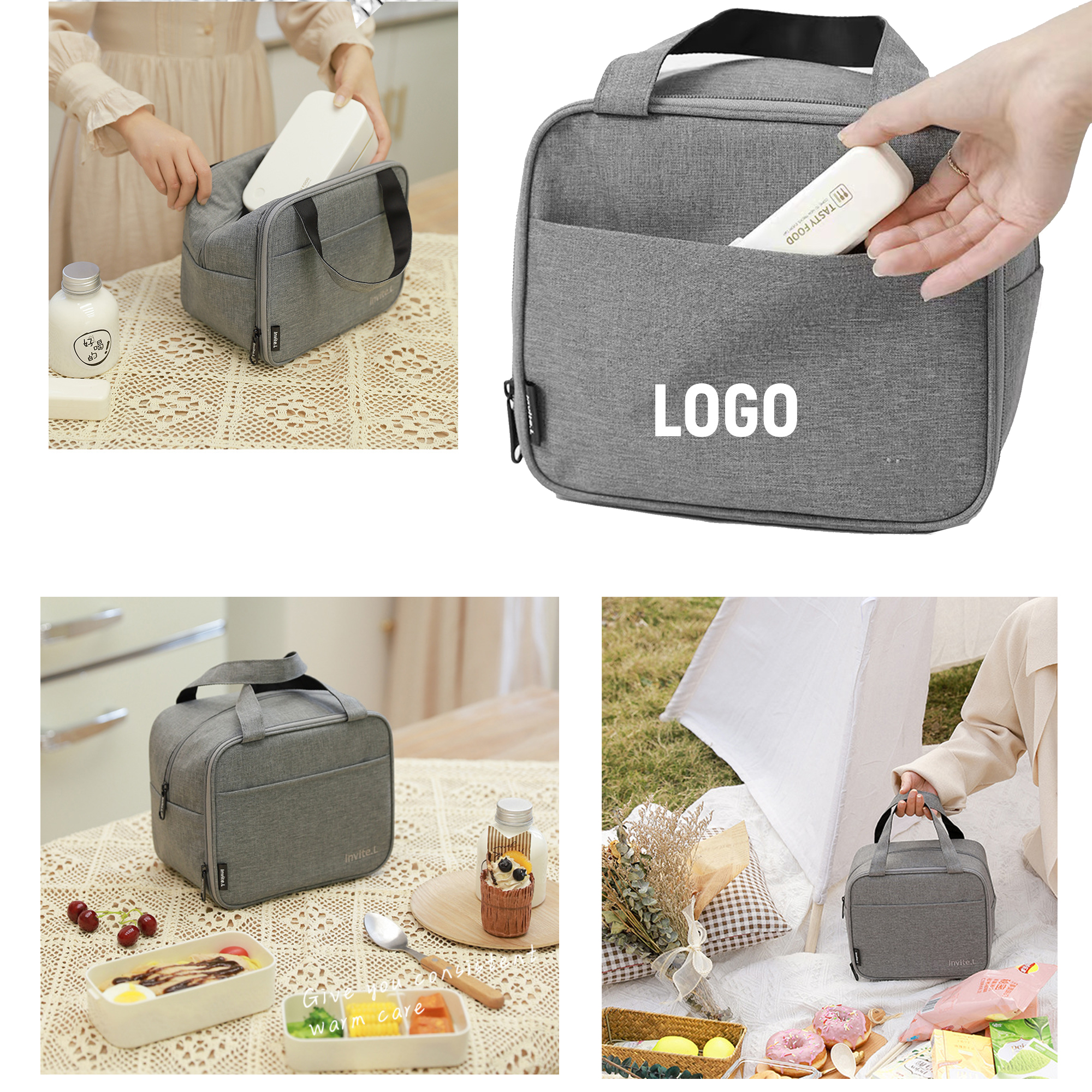 Kids Lunch Box Insulated Soft Bag 4