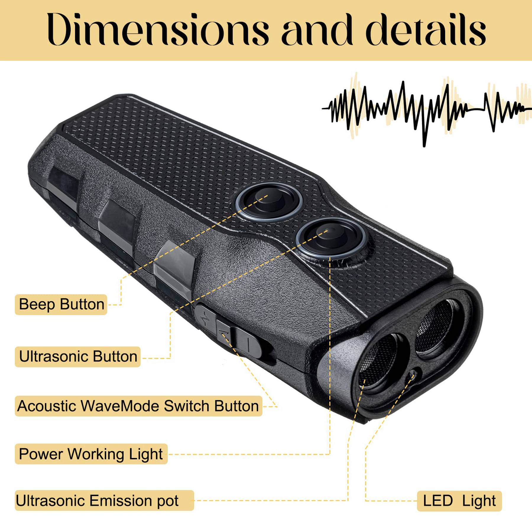 Handheld Barking Control Devices For Dog Training 1