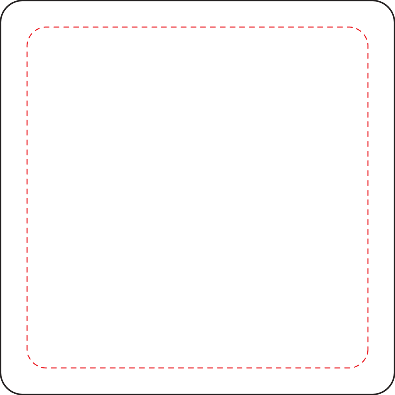 Paper Coasters - 3.5" Square 9