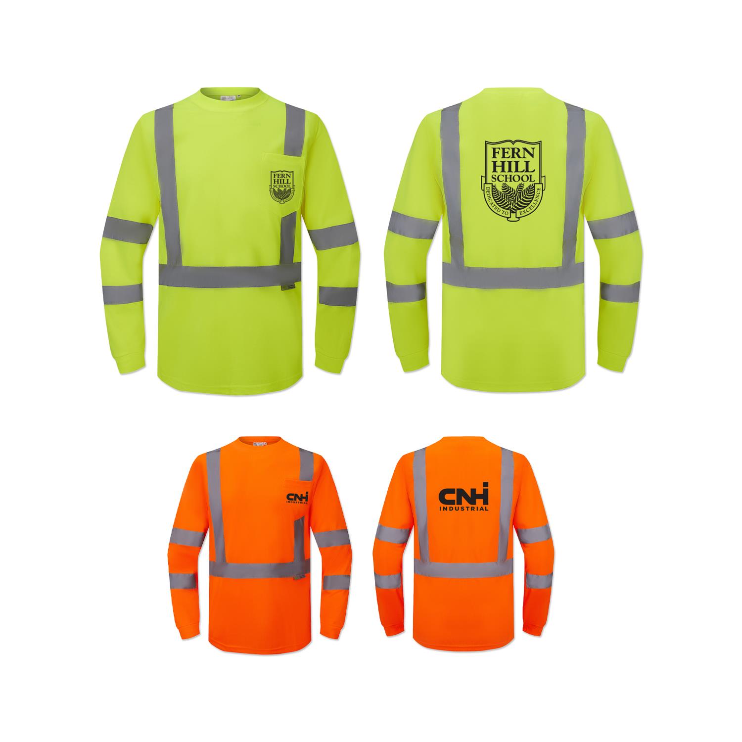 Class 3 Long Sleeve Safety T-Shirt