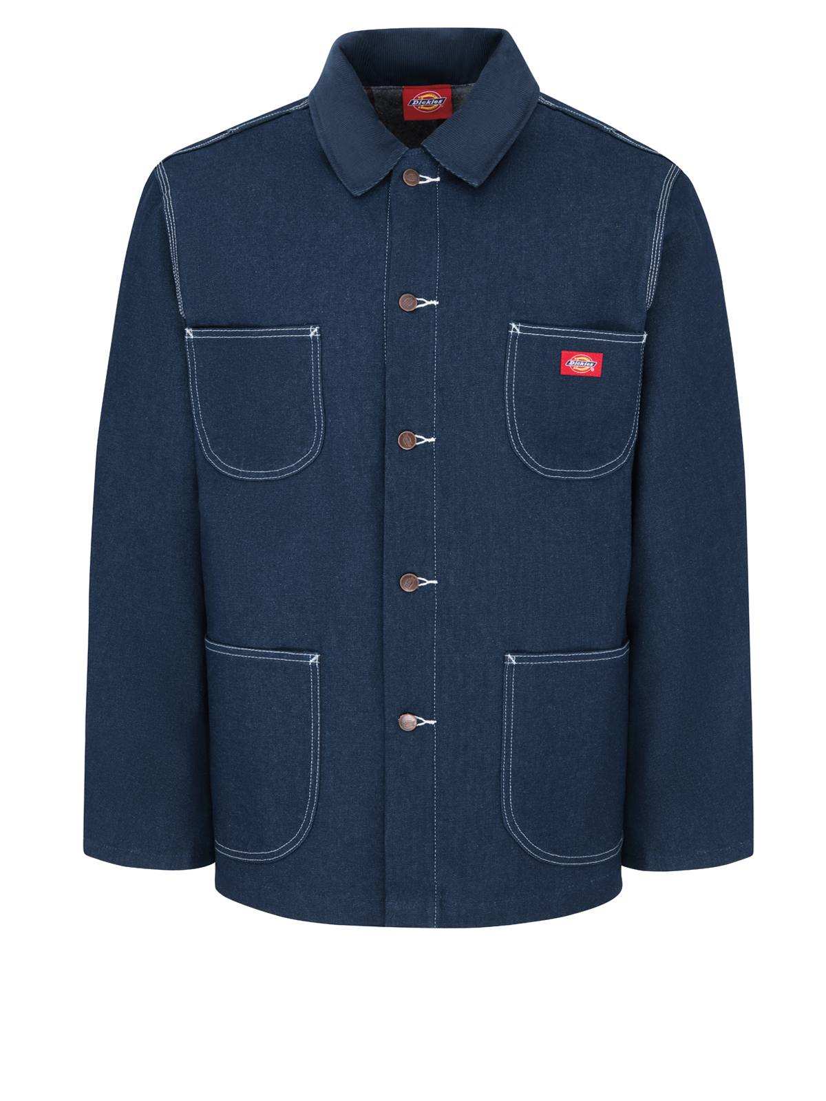 Dickies Outerwear - Men's Denim Blanket Lined Work Coat