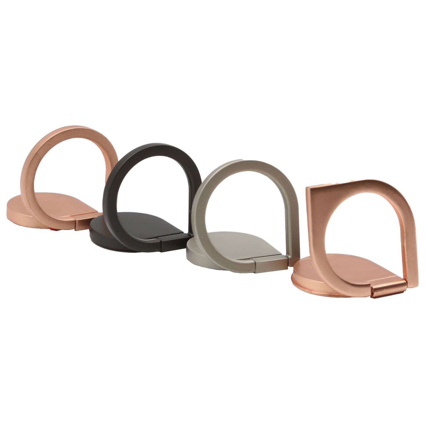 Teardrop aluminium Cell Phone Ring stand grip holder 2