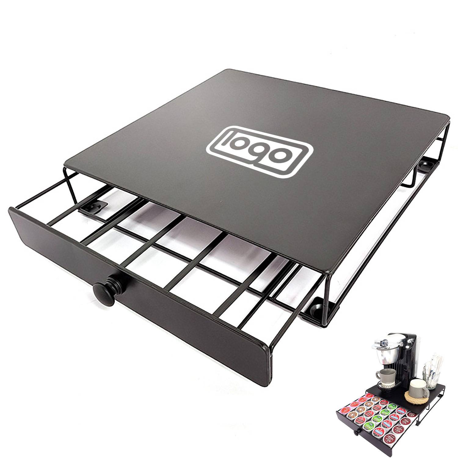 Coffee Machine Base Storage Rack 2
