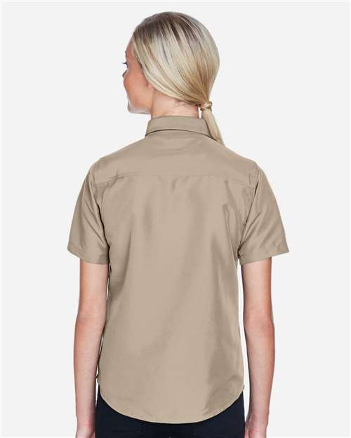Women's Key West Short Sleeve Performance Staff Shirt - M580W 36