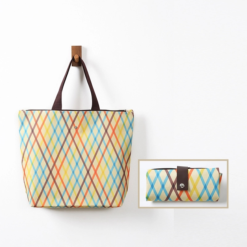 Custom Folding Oxford Fabric Shopping Bag, custom tote bag with logo imprint 9