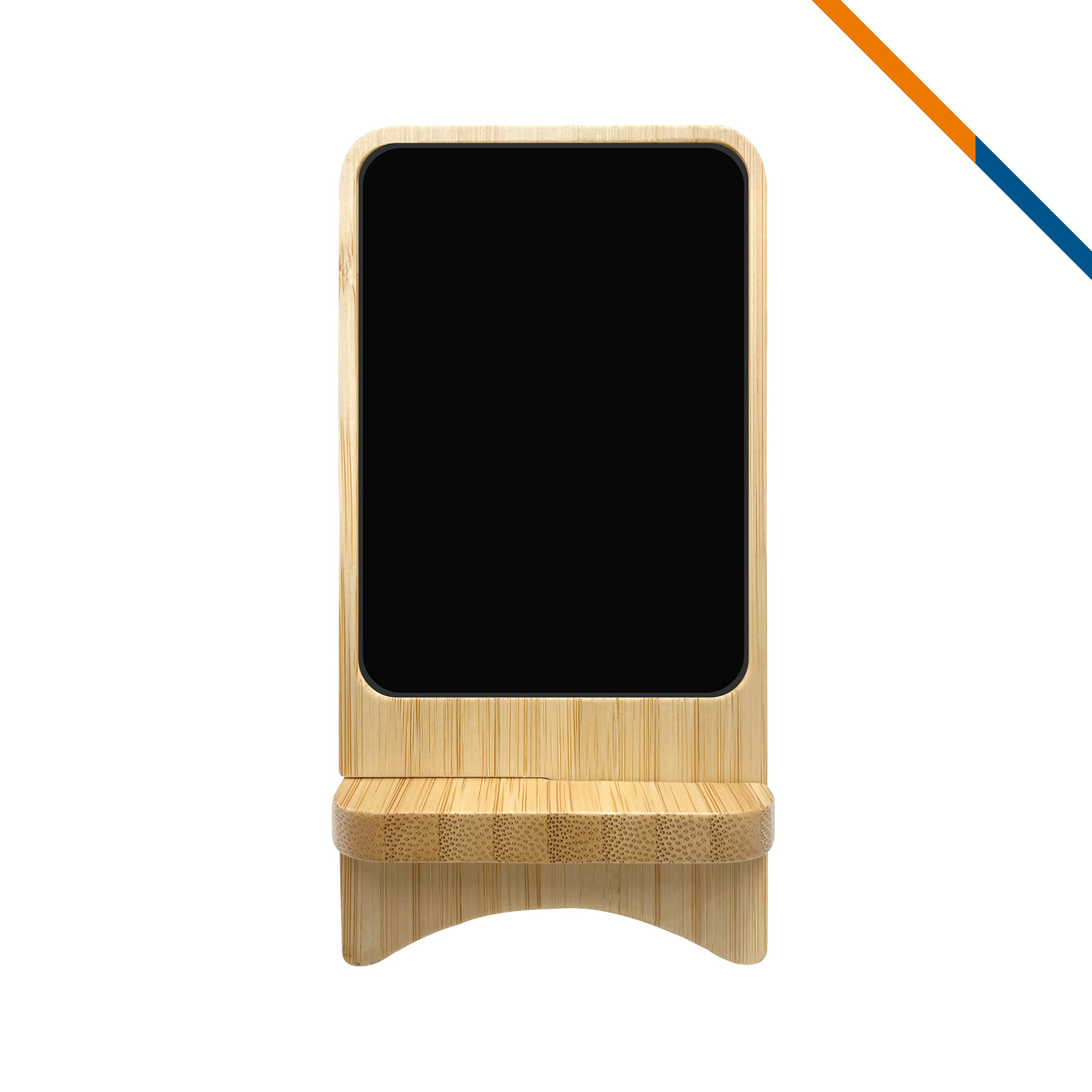 Lionel Light up Bamboo Wireless Quicker Charger Stand 3