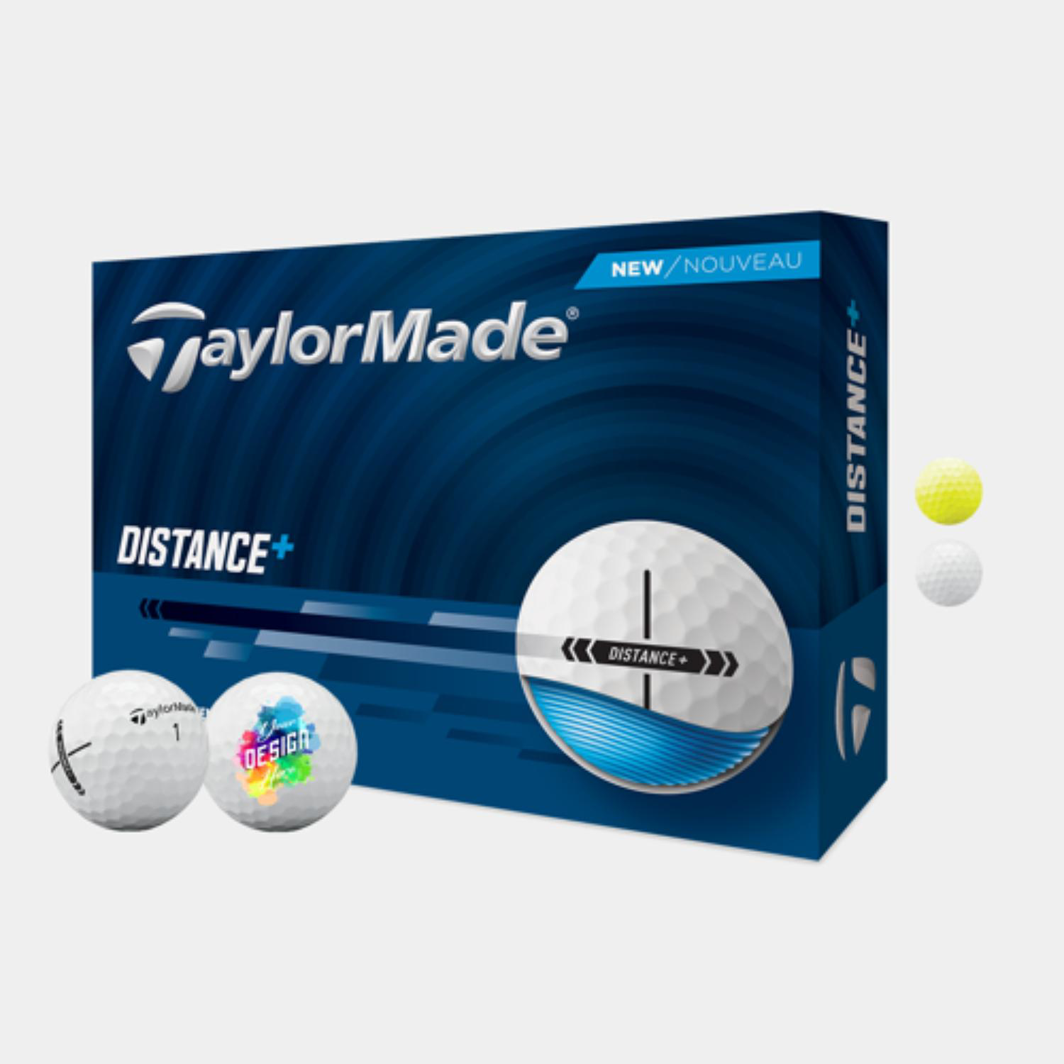 TaylorMade® Distance+ Golf Balls 1