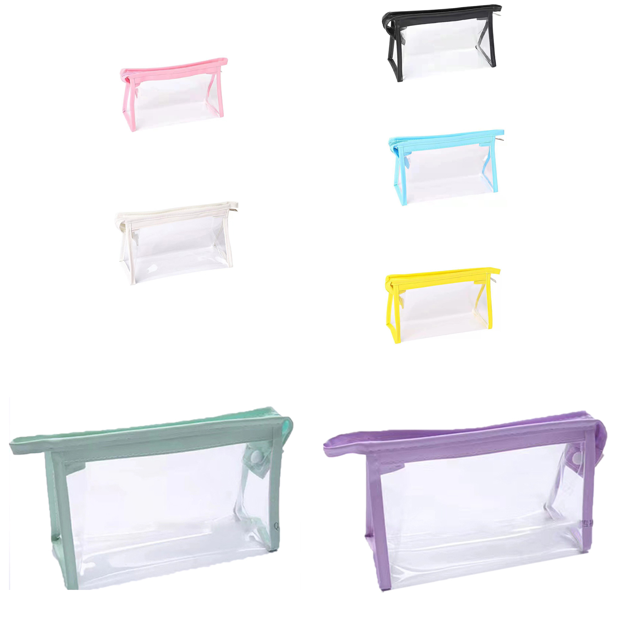 Transparent Large Capacity Pen Makeup Bag 2