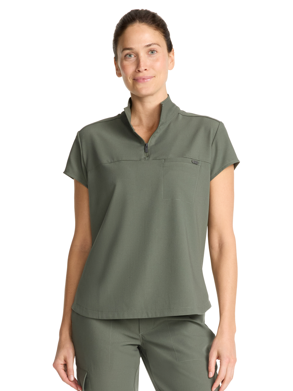 Healing Hands - HH Quest - Women's 1-Pocket Partial Zip Top 12