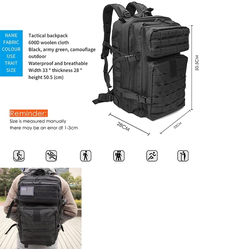 Tactical Backpack Army Assault Pack 2