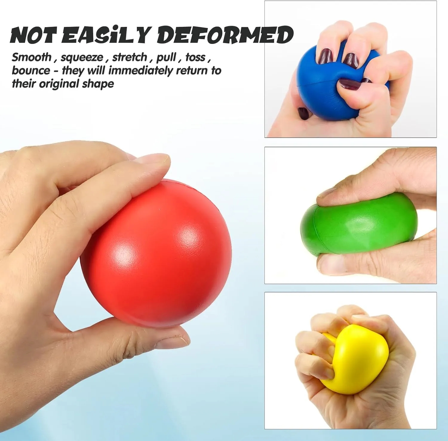 Round PU Foam Ball MOQ100 3