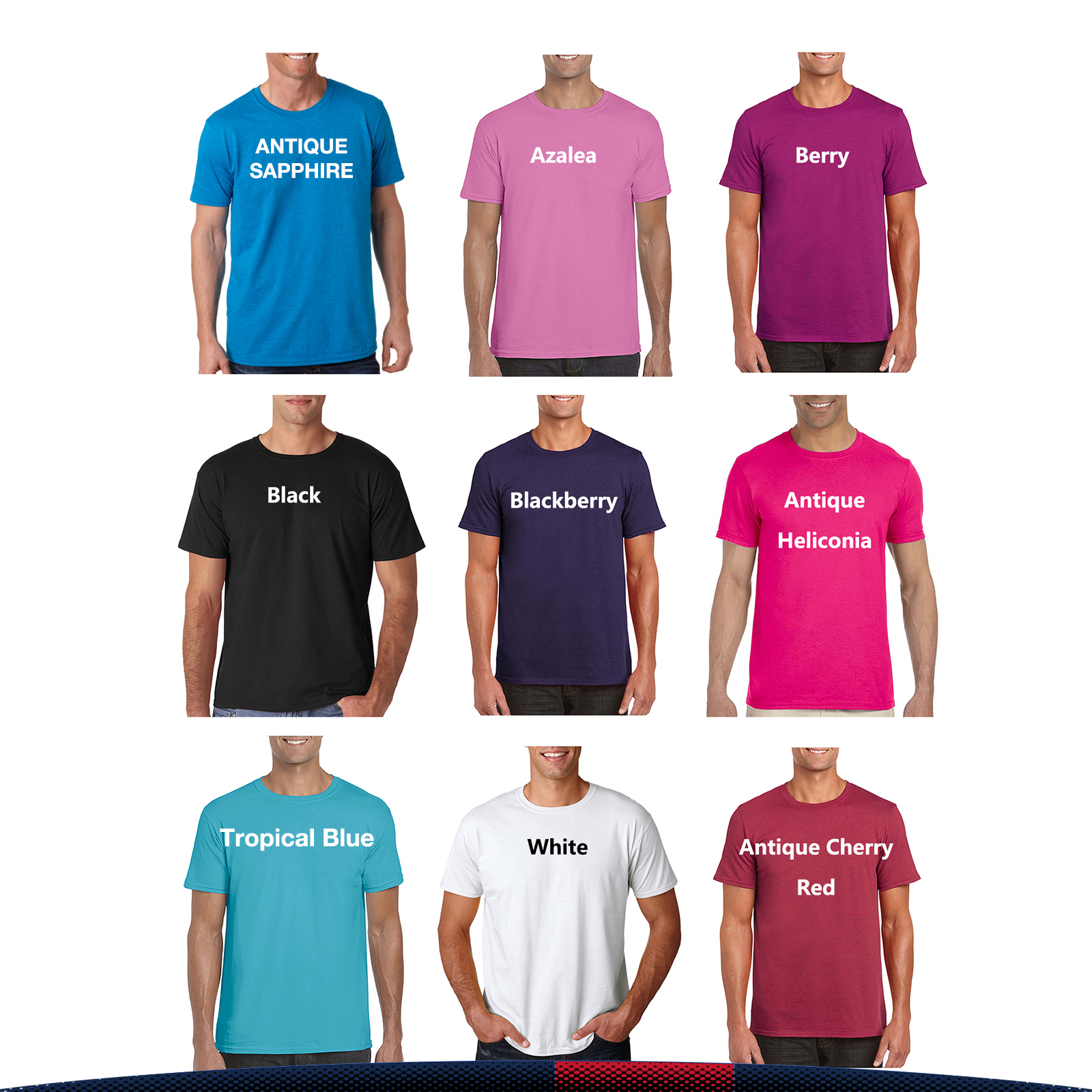 Gildan® 4.5 oz 100% Cotton Tees 6