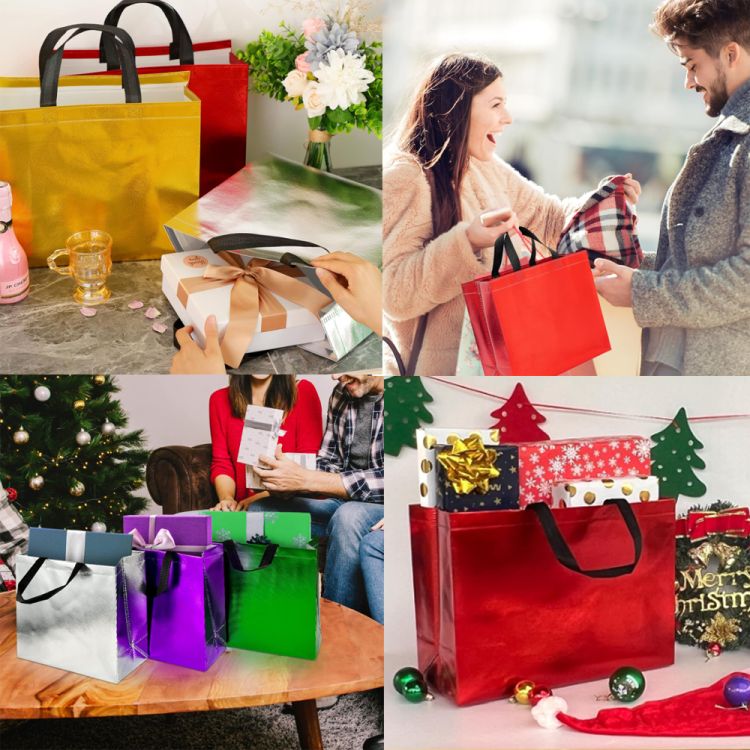 Reusable Extra Large Gift Bags with Handles 2