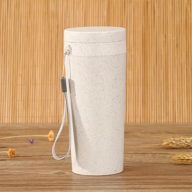 Customized wheat straw insulated cup 2