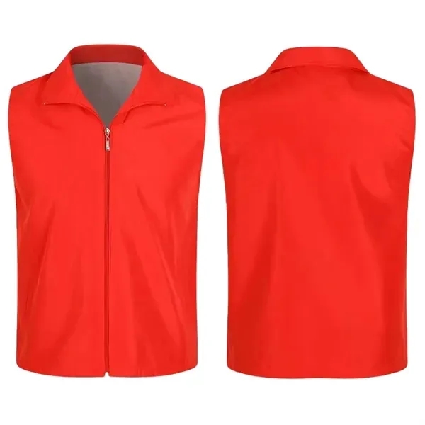 Polyester Volunteer Vest - Breathable Advertising Apparel 5