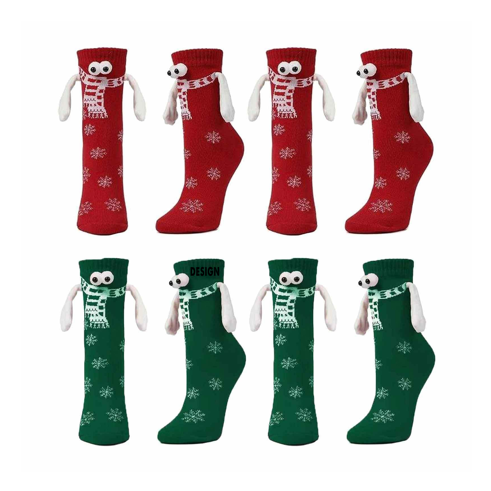 Christmas Cute Magnetic Stocking 5