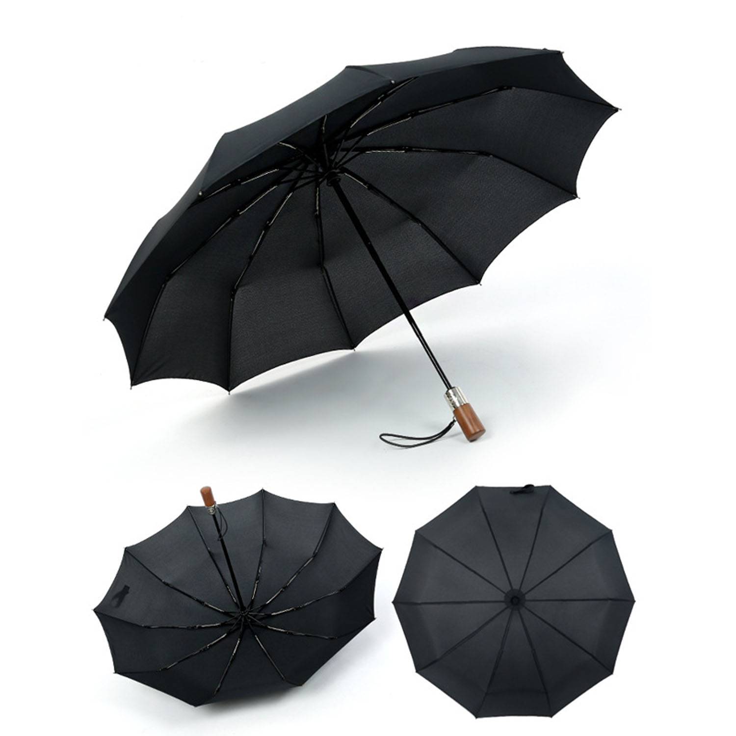 42 Inch Foldable Automatic Windproof Travel Umbrella 3