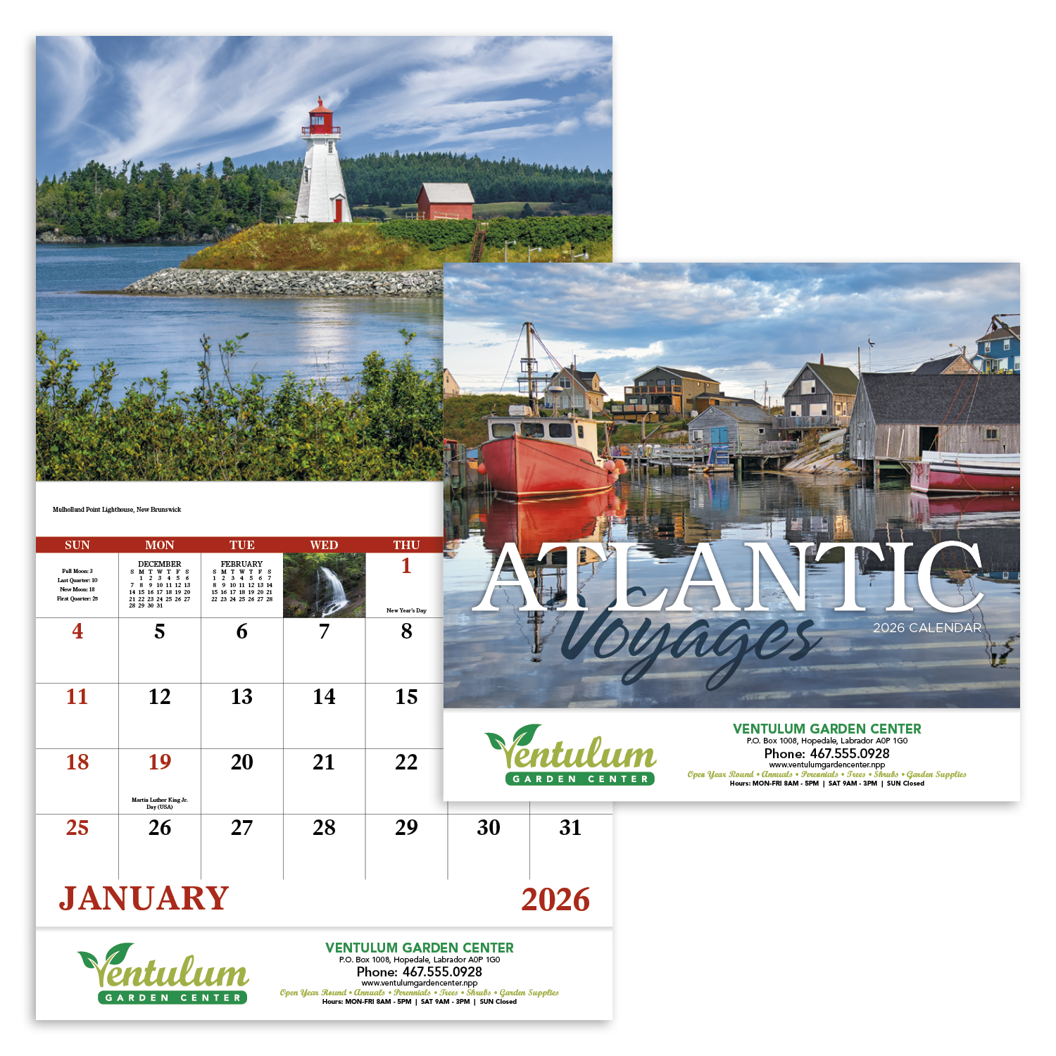 Good Value™ Atlantic Voyages - Stapled Calendar 67