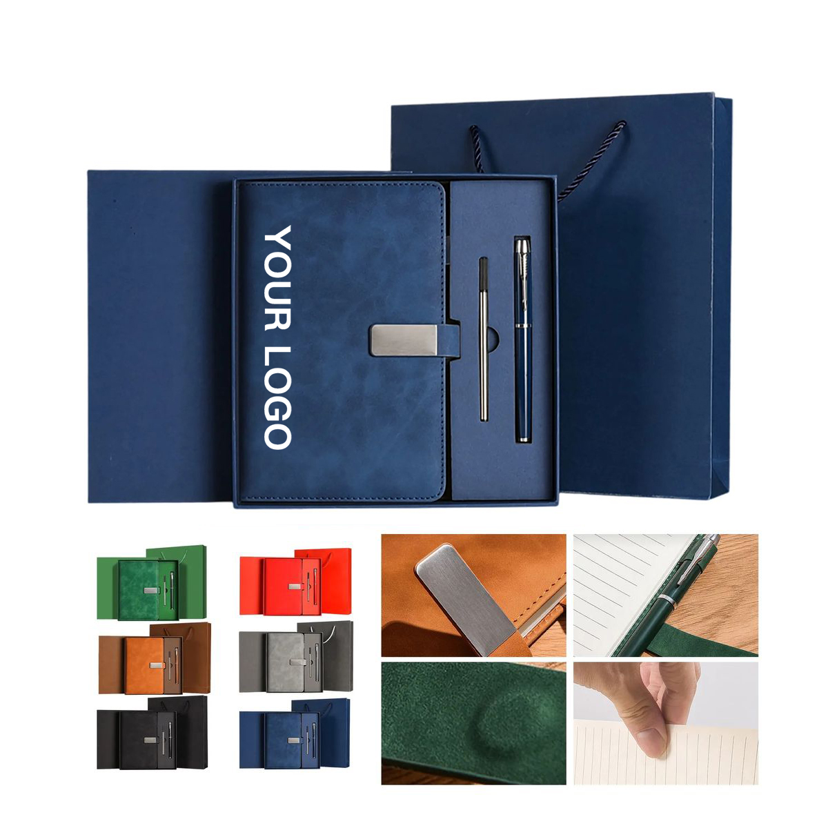 Luxury Office Gift Set with Notebook and Pen 1