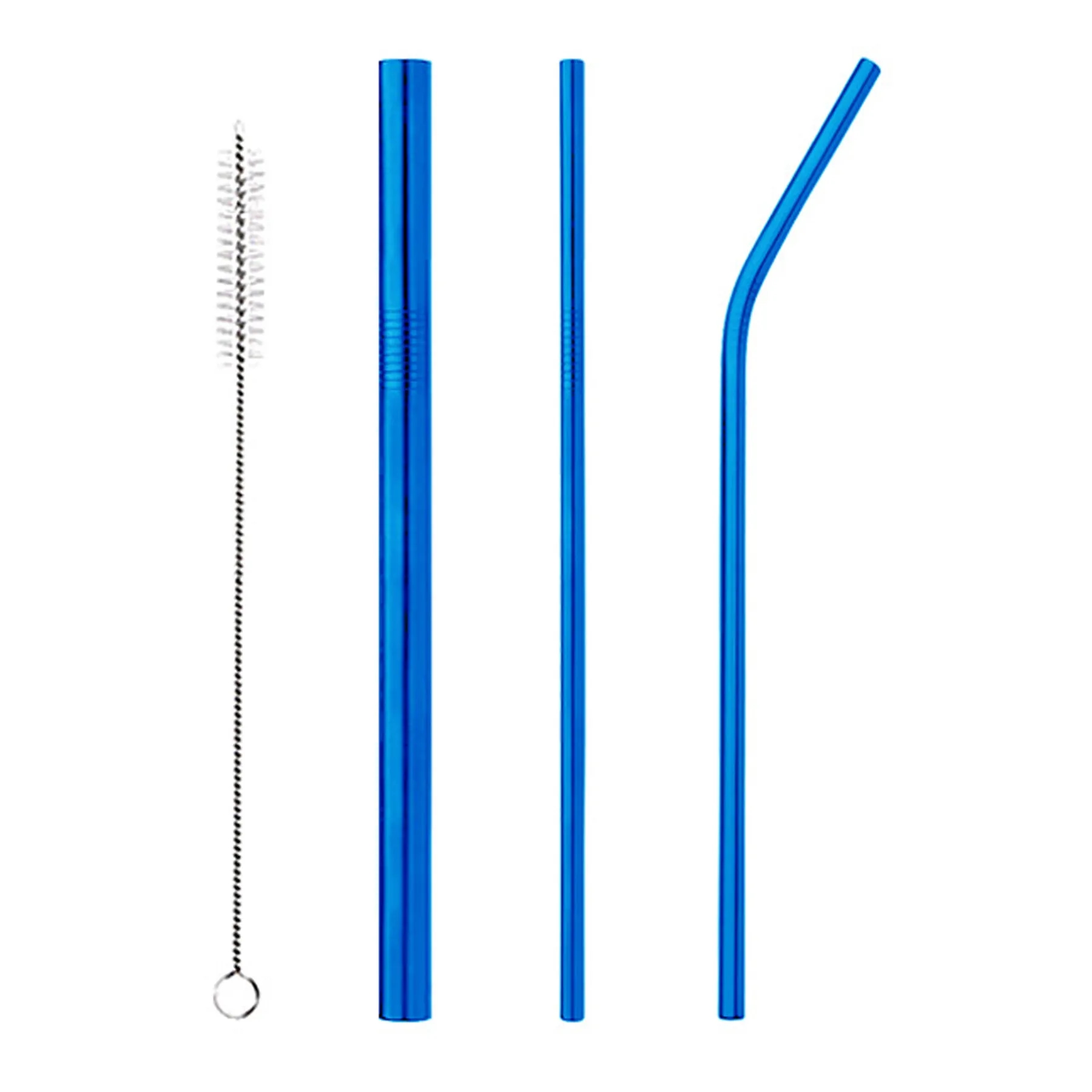 Stainless Steel Straw Set 7