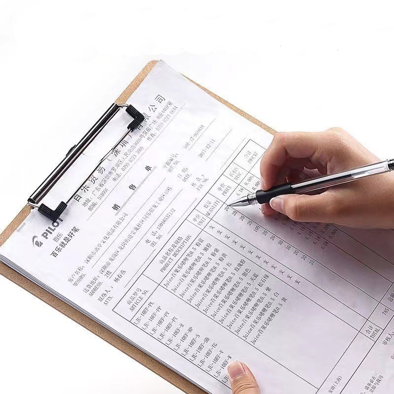 Basics Hardboard Office Clipboard 5