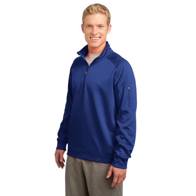 Sport-Tek Tech Fleece 1/4-Zip Pullover. 18