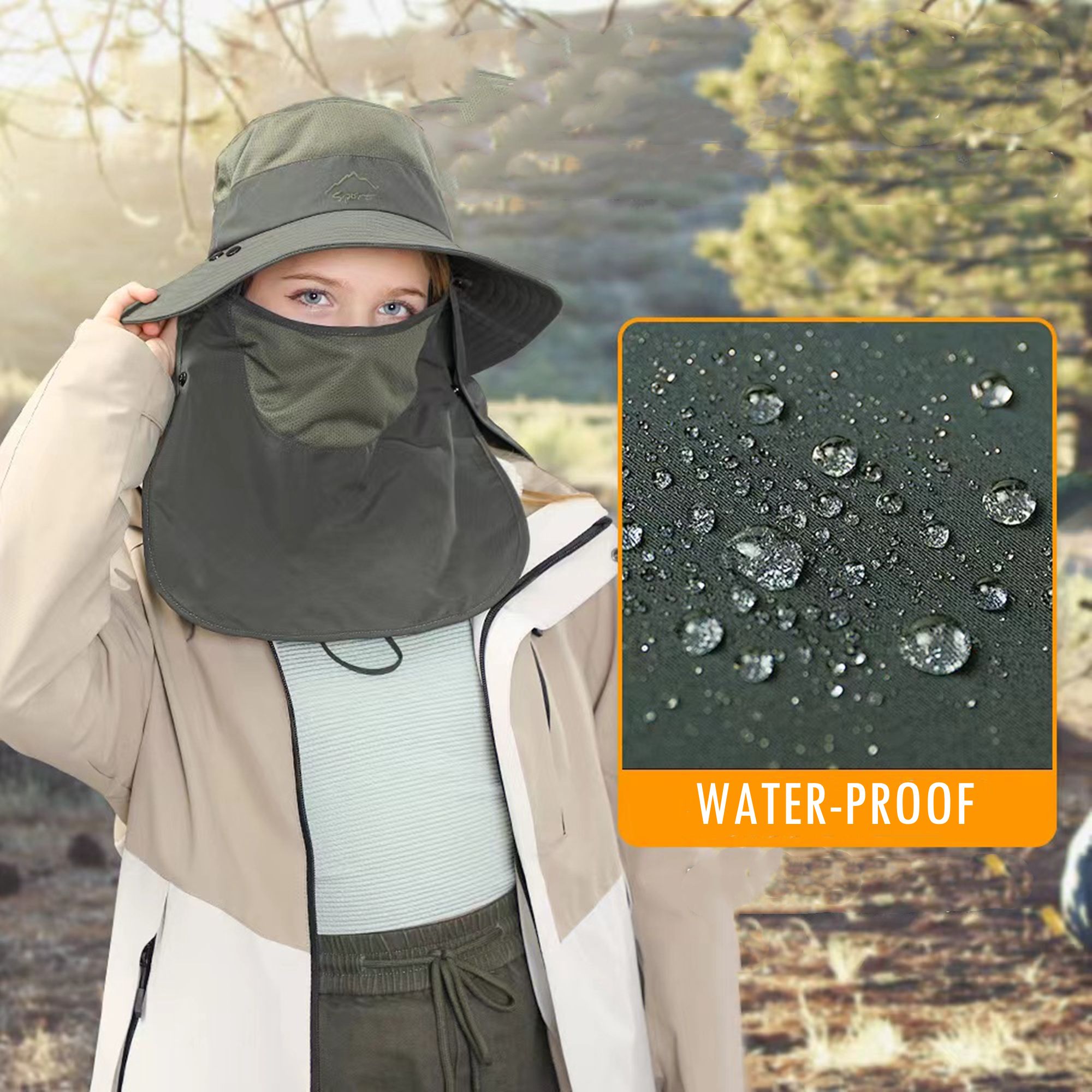 Outdoor UV Sun Protection Hat 5