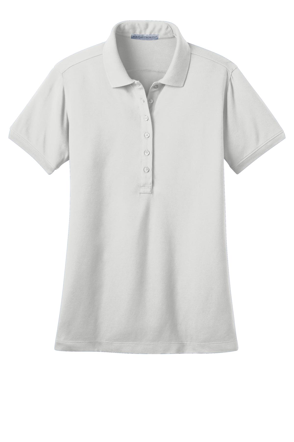 Port Authority Women's Stretch Pique Polo. L555 27