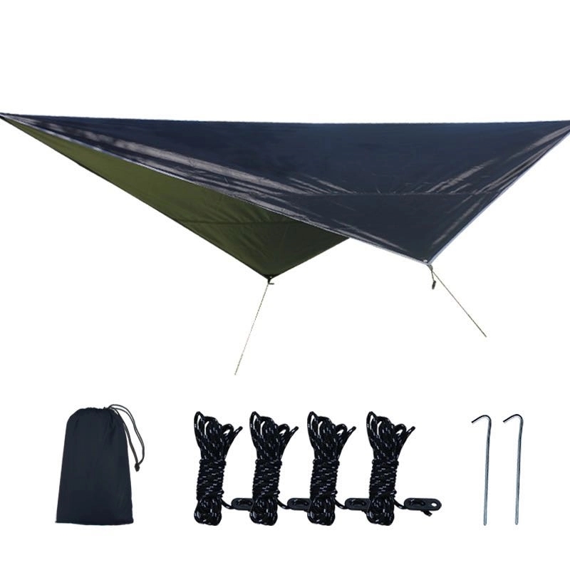 Four Corners Diamond Shape Camping Tent Tarp 5