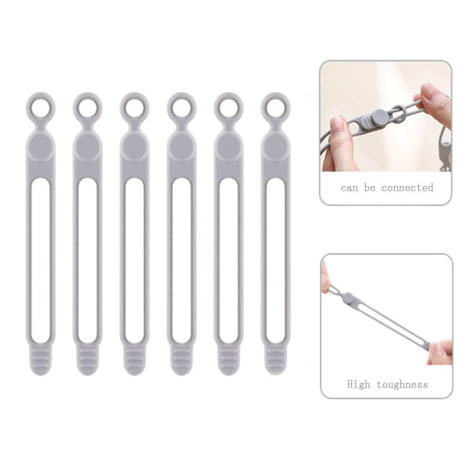 Silicone Cable Ties 2