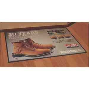 Floor Impressions Indoor/Outdoor All-Rubber Logo Mat (2'x3')