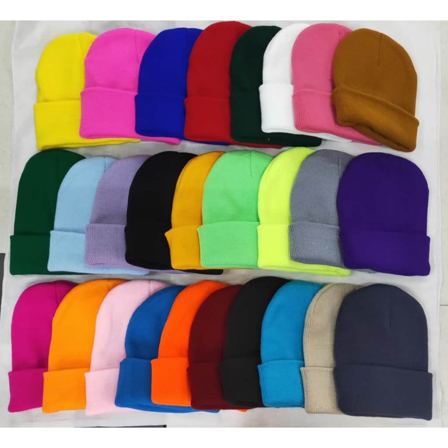 Winter Slouchy Knitted Beanie Caps 3