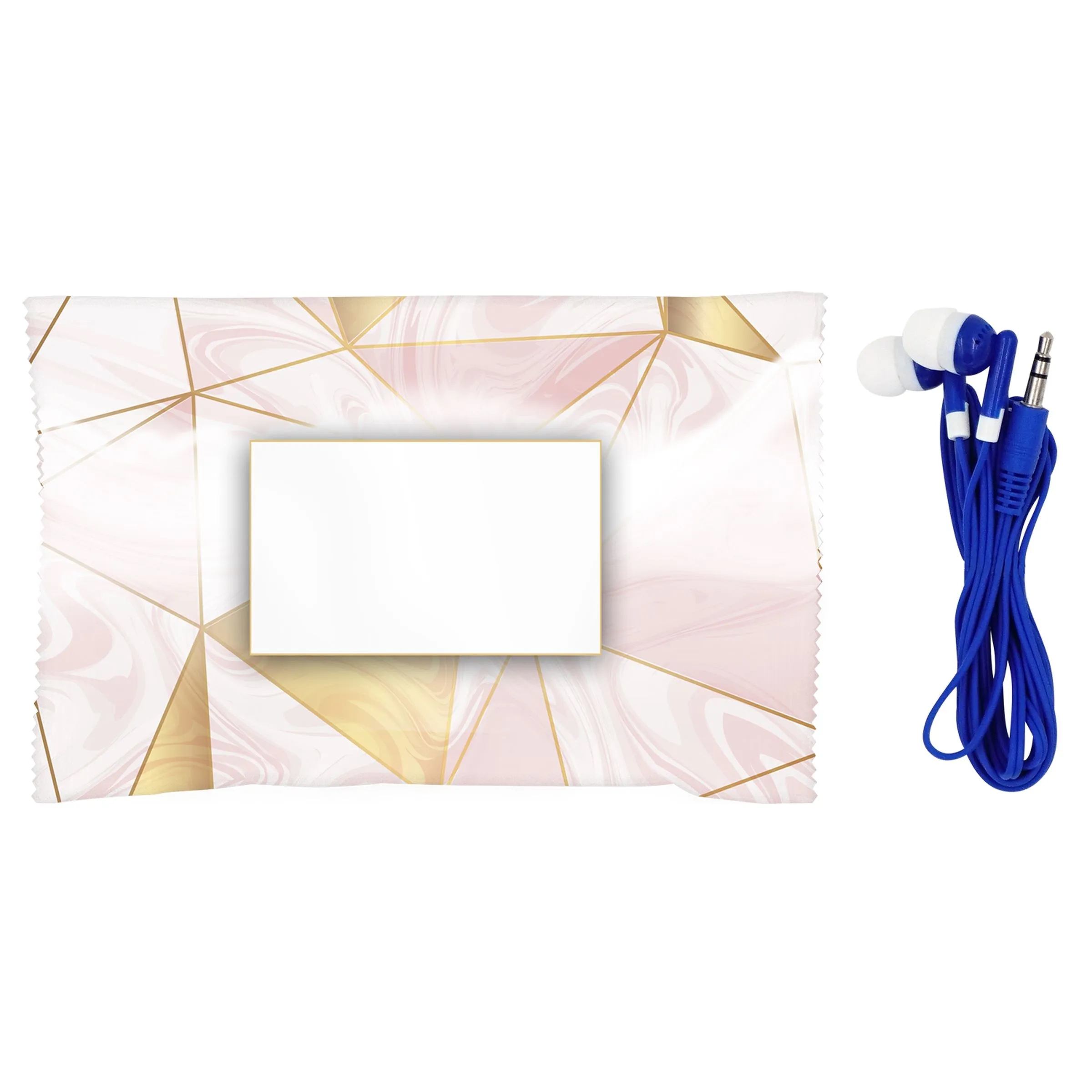 Marble Wrapped Up Ear Bud Set 4