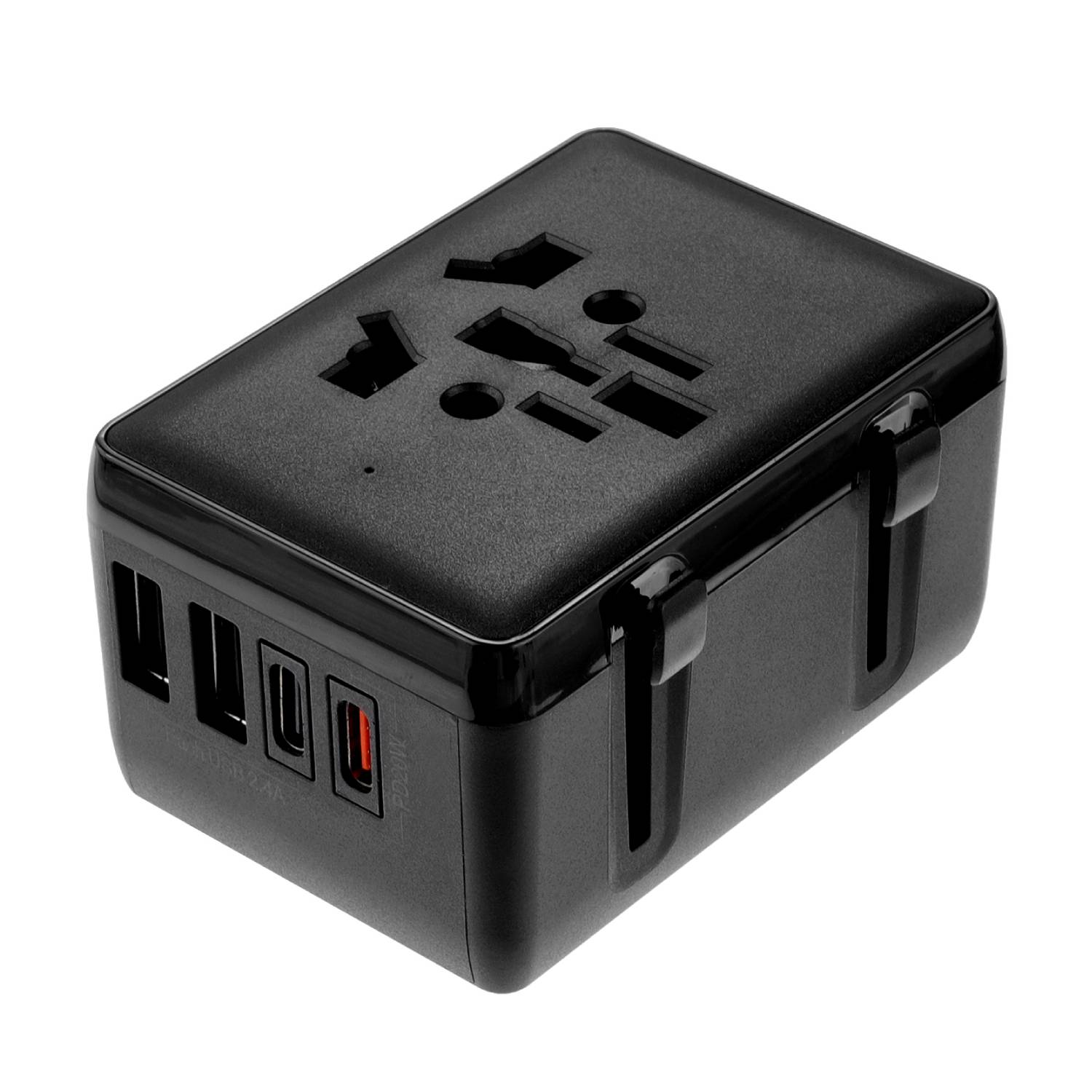 2 USB A 2 Type C PD20W Universal Travel Adapter 1
