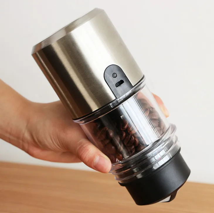 3 In 1 Electric Coffee Grinder Filter Cup 3