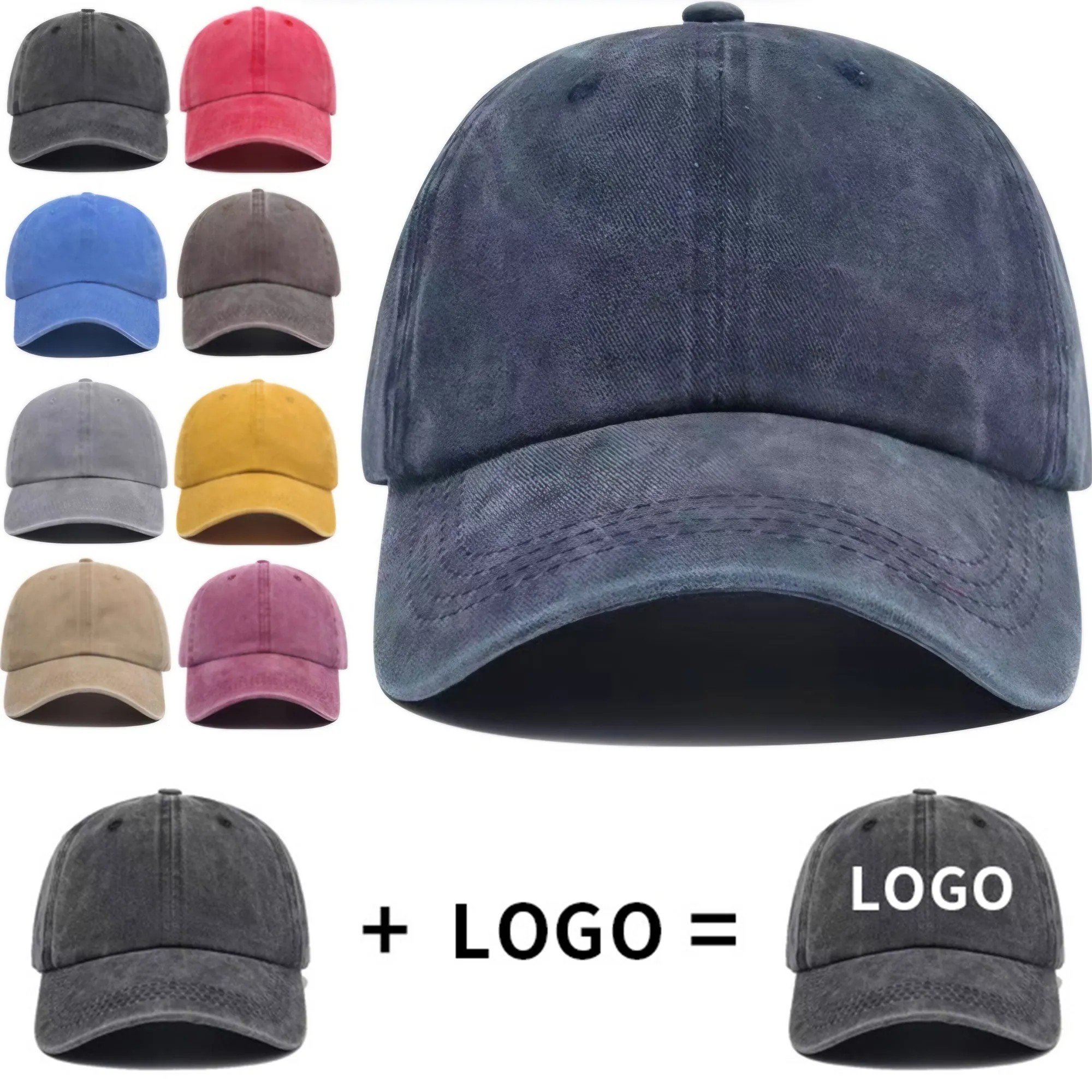 Distress Baseball Cap 2