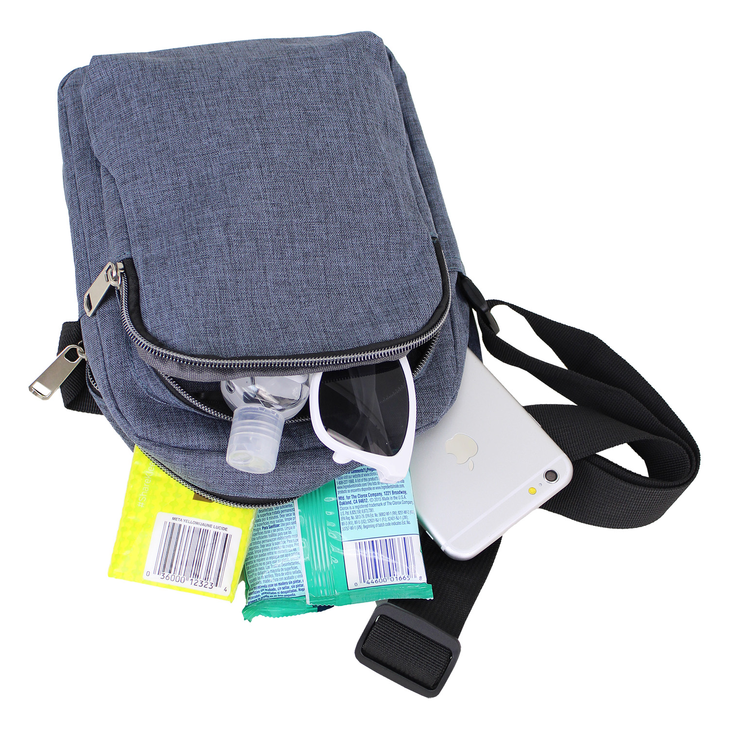 Vertical Travel Sling Bag