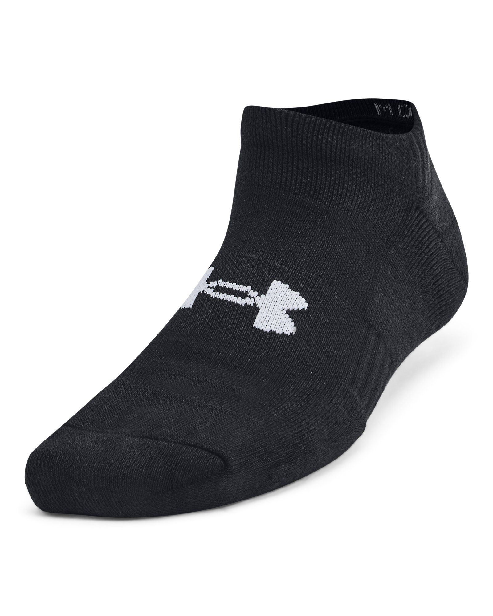 UA Training Cotton Kids' 3-Pack No Show Socks 2