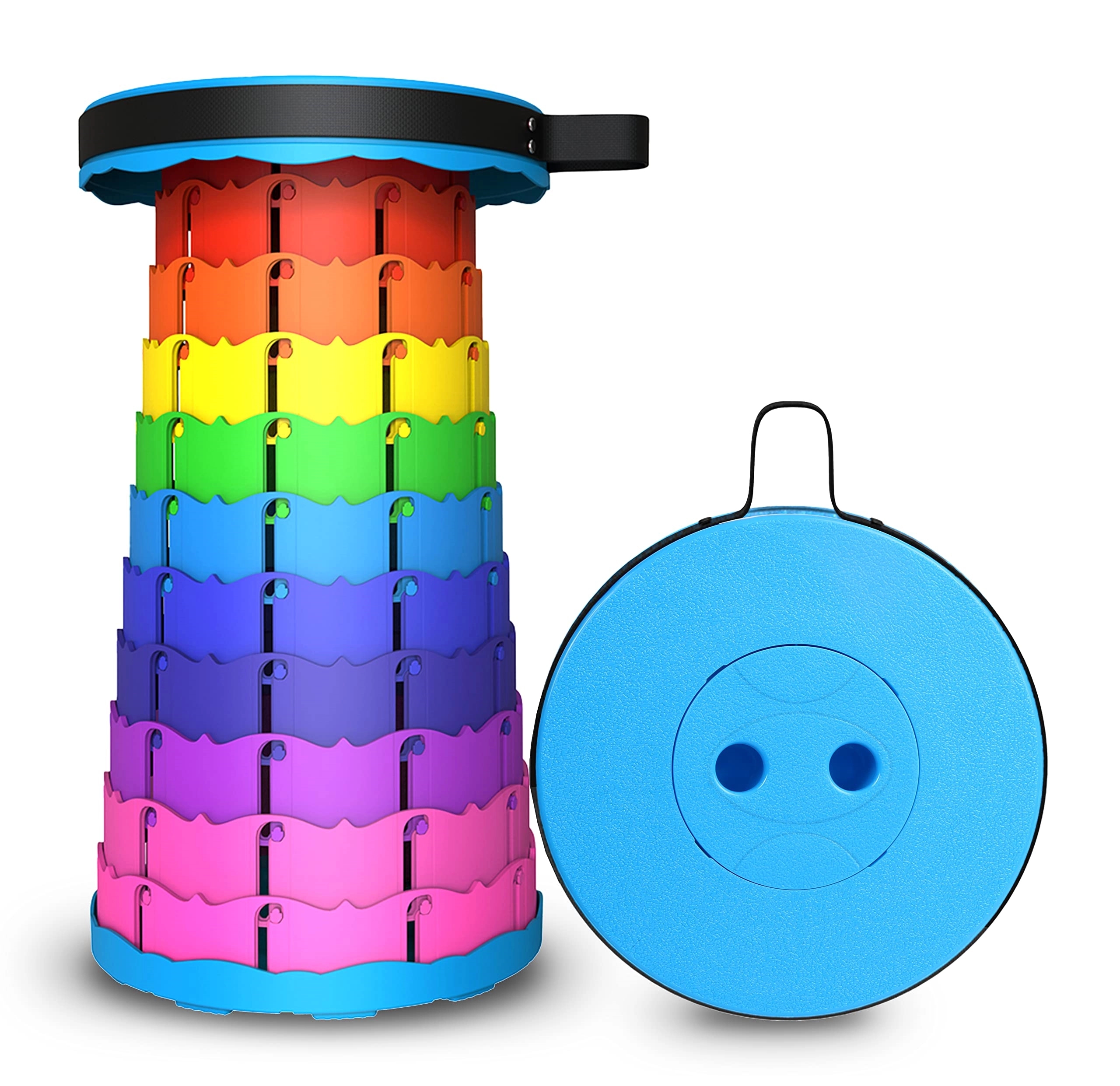 Folding telescope Stool Chair Colorful 5