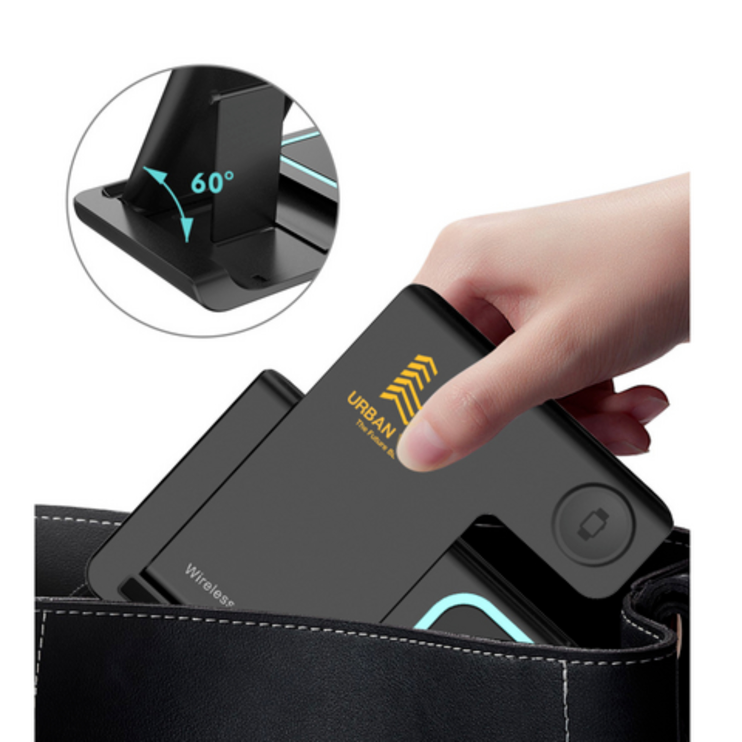 3 in 1 Foldable Wireless Charger, 15W 8