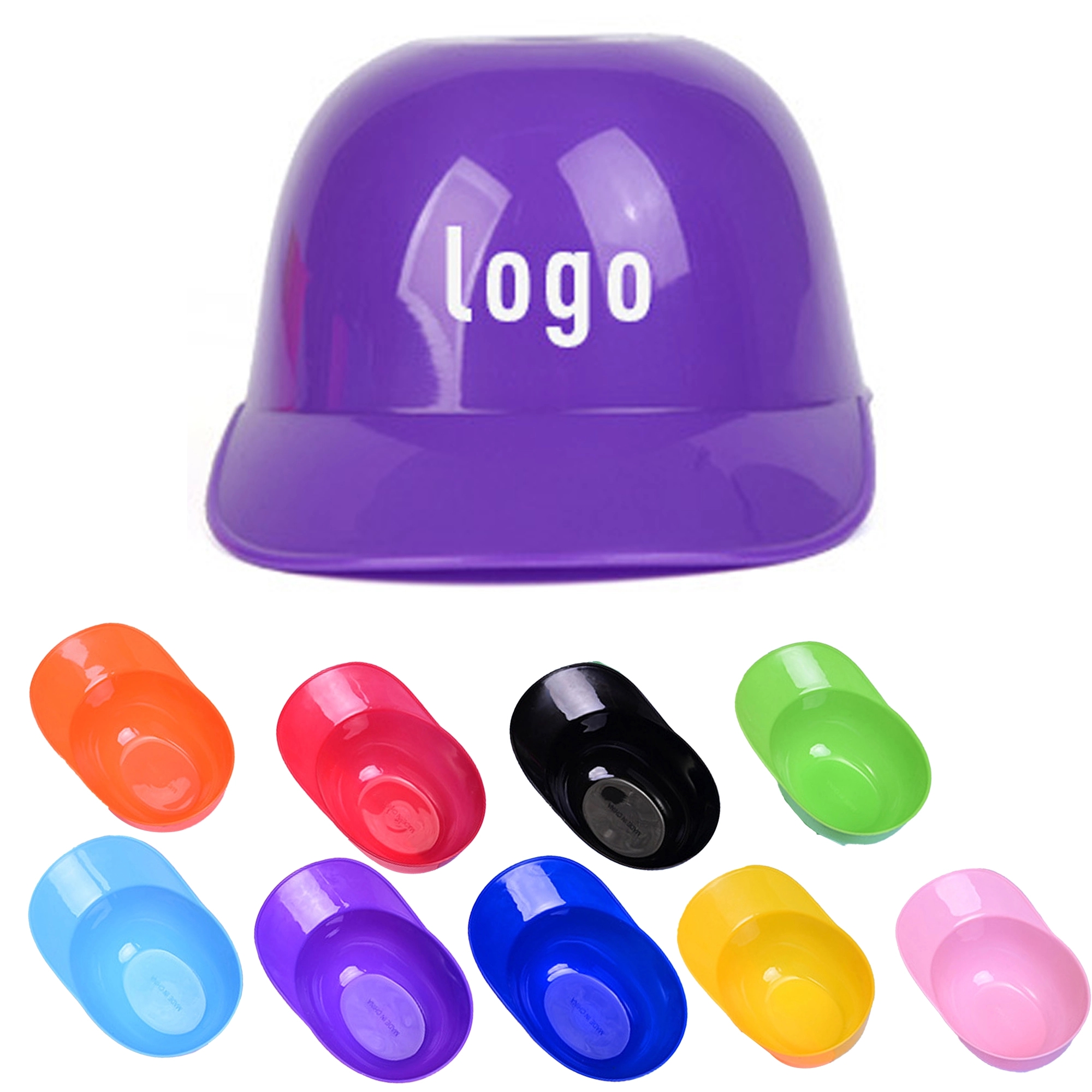 Baseball Cap Ice Cream Snack Bowls 2