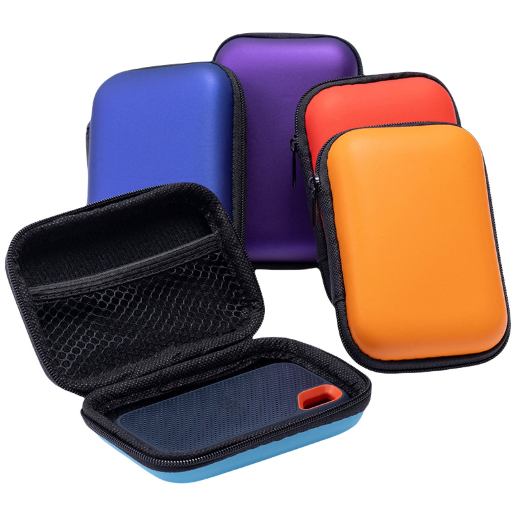 EVA Square Earphone Storage Case 4
