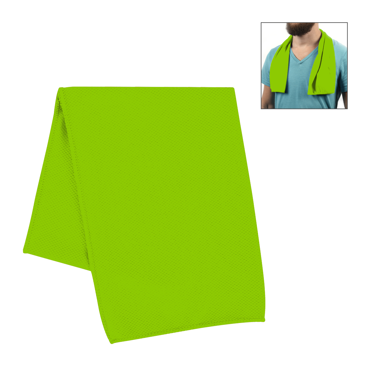 RECYCLED PET COOLING SPORT TOWEL 12