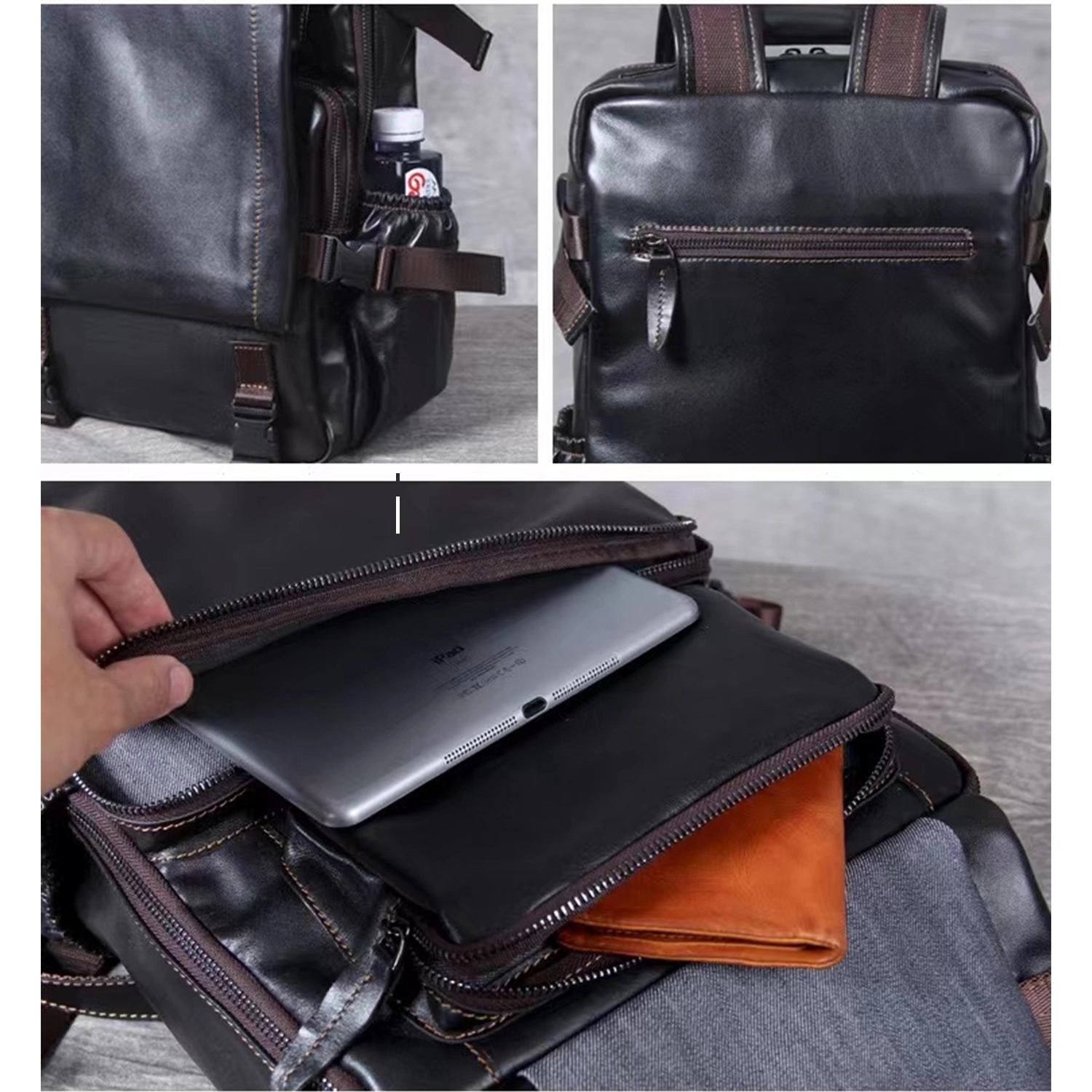 Leather Backpack 1