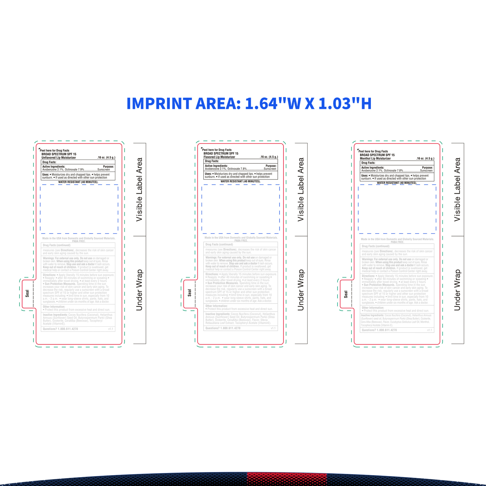 Elypse SPF 15 Black Tube Lip Balm 1