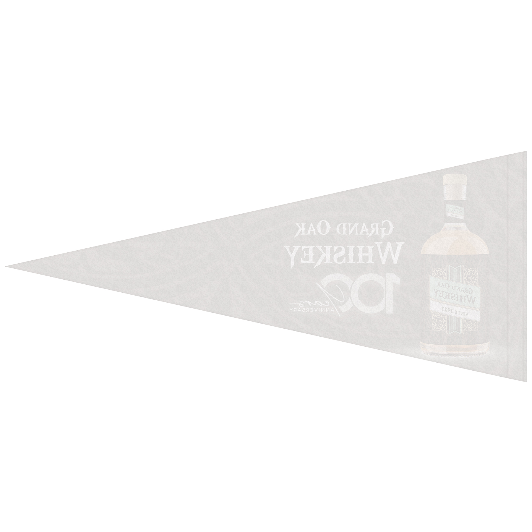 8" x 18" Custom Printed Soft Felt Pennant 8