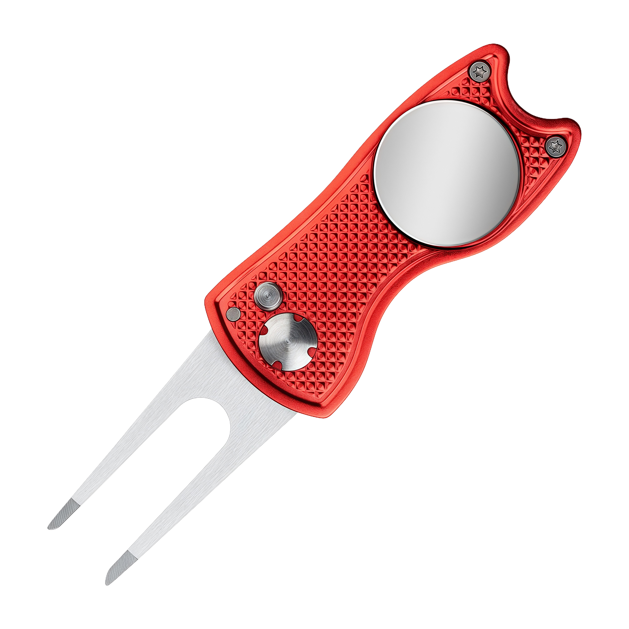 Aluminum Golf Ball Fork with Auto Spring Open 4