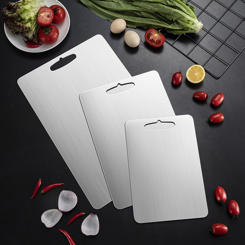 Titanium Metal Cutting Board 1